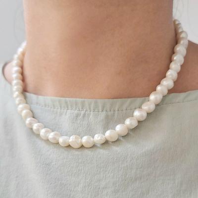 Sabrina Freshwater Pearl Necklace 925 Silver