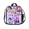 Gedruckte Hexenjäger K-Pop Essensbeutel, Studentin Huntrix Kpop Picknicktasche Kühltasche, Thermoisolierbeutel
