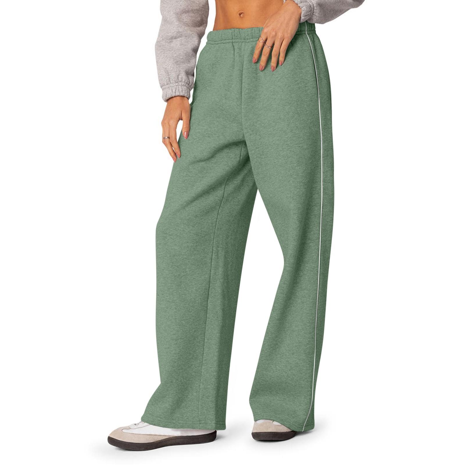 

Мешковатые спортивные штаны для женщин с высокой талией, женские спортивные штаны для тренировок с карманами XXL