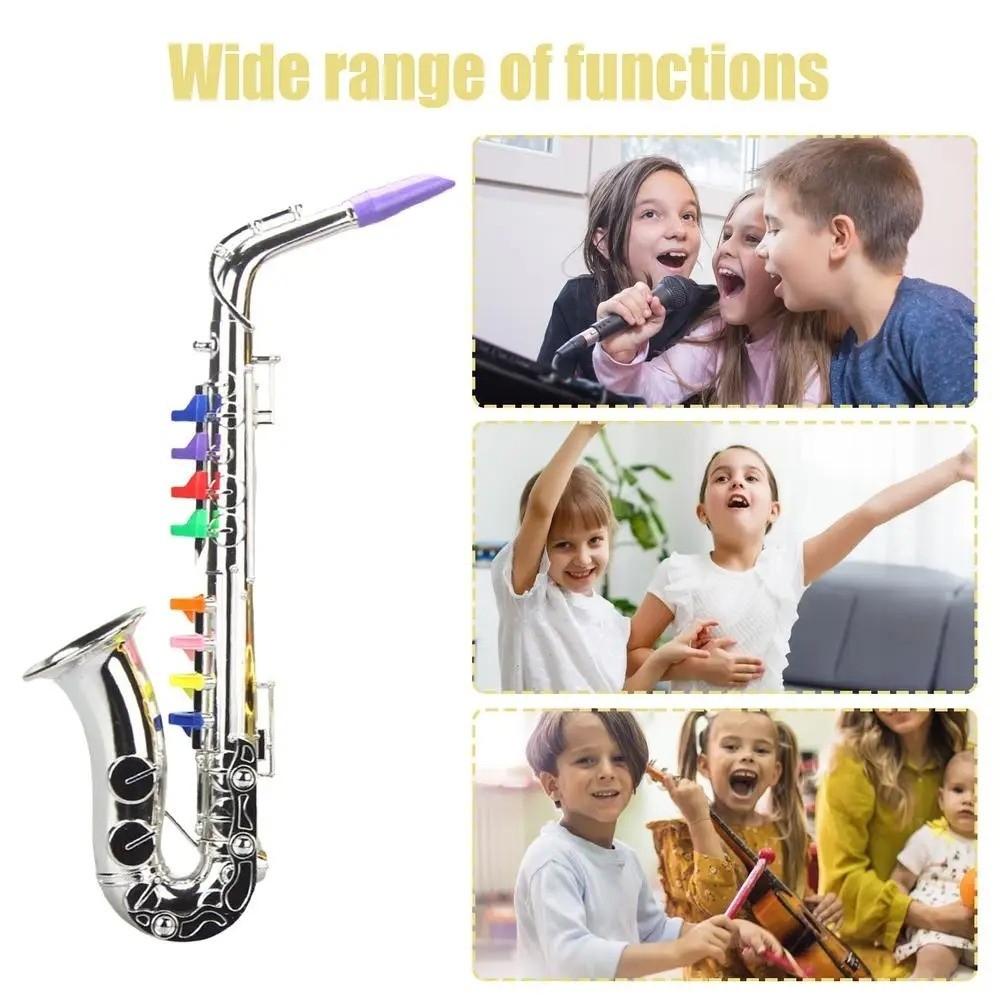 Four-tone Kids Saxophone Toy Simulated Musical Musical Instruments  Parent-Child