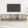 VidaXL TV Cabinet Sonoma Oak 180x35x41 Cm Engineered Wood, TV Stand, TV Sideboard, Multimedia Cabinet, TV Bench, Furniture 3300776