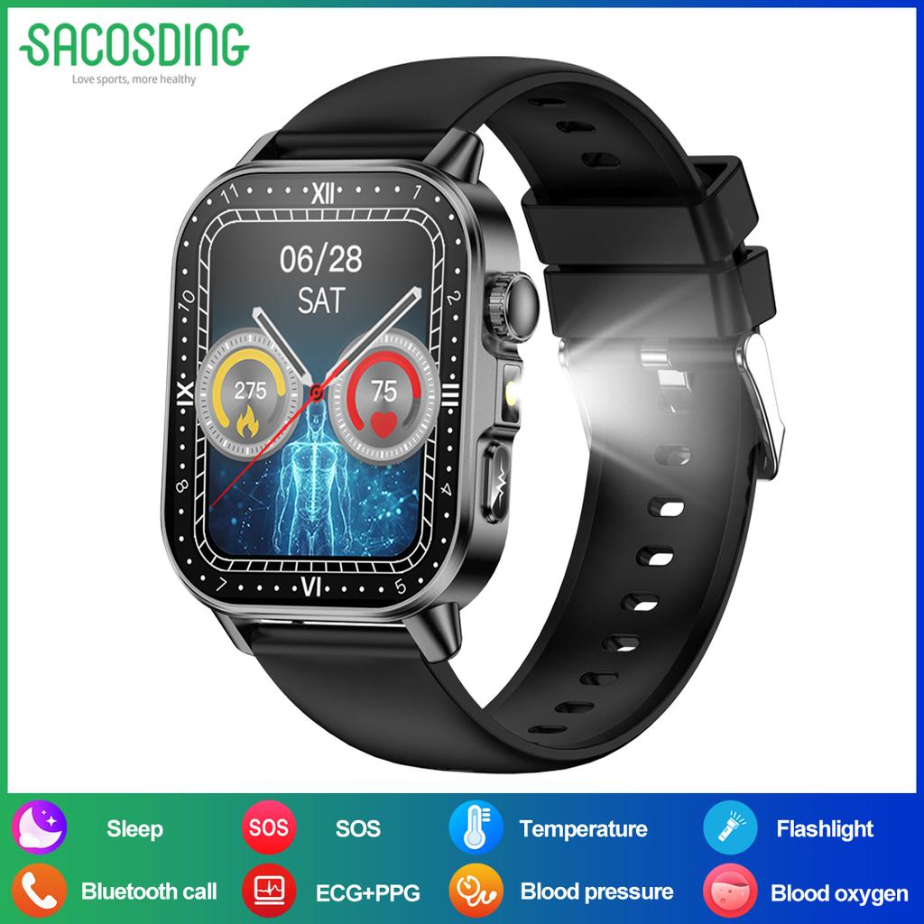 New Upgraded  Health SmartWatch BP Body fat BMI Monitoring Bluetooth Call Men 2026 Smartwatch
