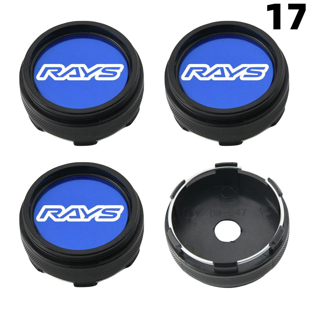 1 Zestaw/4 Szt. Średnica Zewnętrzna 66 MM / Średnica Wewnętrzna 62 MM Kołpaki Felg RAYS VOLK VR GRAM Logo Kołpak Środkowy Koła Pokrywa Koła Kołpaki Piasty Akcesoria do Opon Samochodów Sportowych