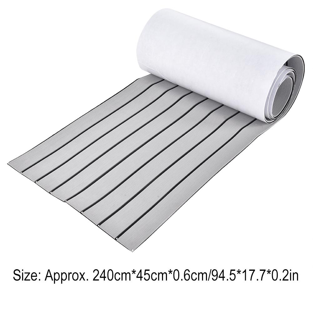EVA Boat Decking Sheet Yacht Marine Non Slip Flooring Carpet Light Grey