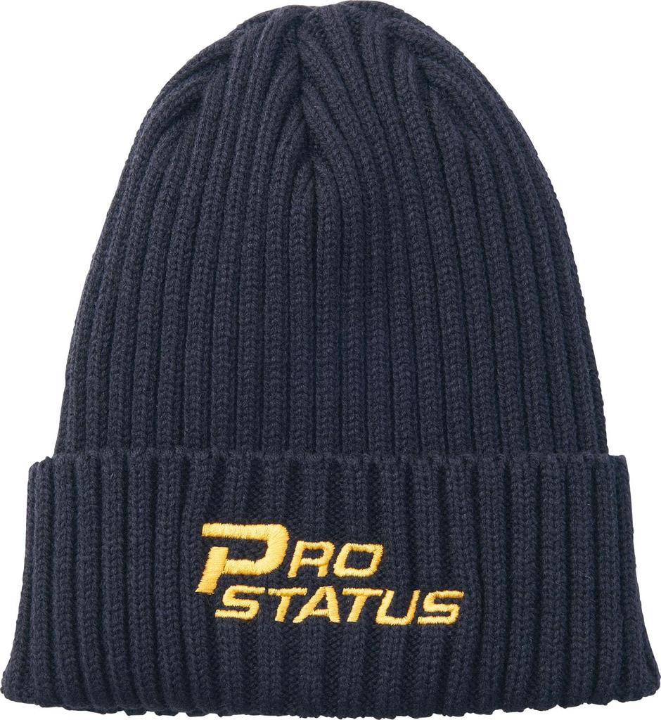 ZETT PROSTATUS Baseball Knit Black Free Size Made in BH89702 Cap, (1900), (56.0cm-60.0cm), Japan,