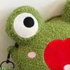 Frog Crossbody Bag Plush Shoulder Handbag Purse for Walking Girls Beach Travel