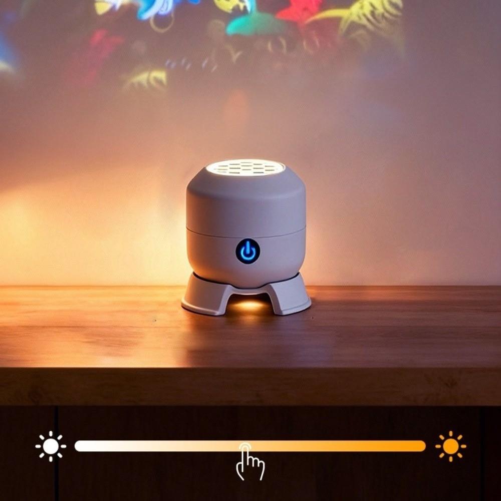 Rechargeable/Plug-in Christmas Projector Light Ocean Night Light  on Ceilings and Walls
