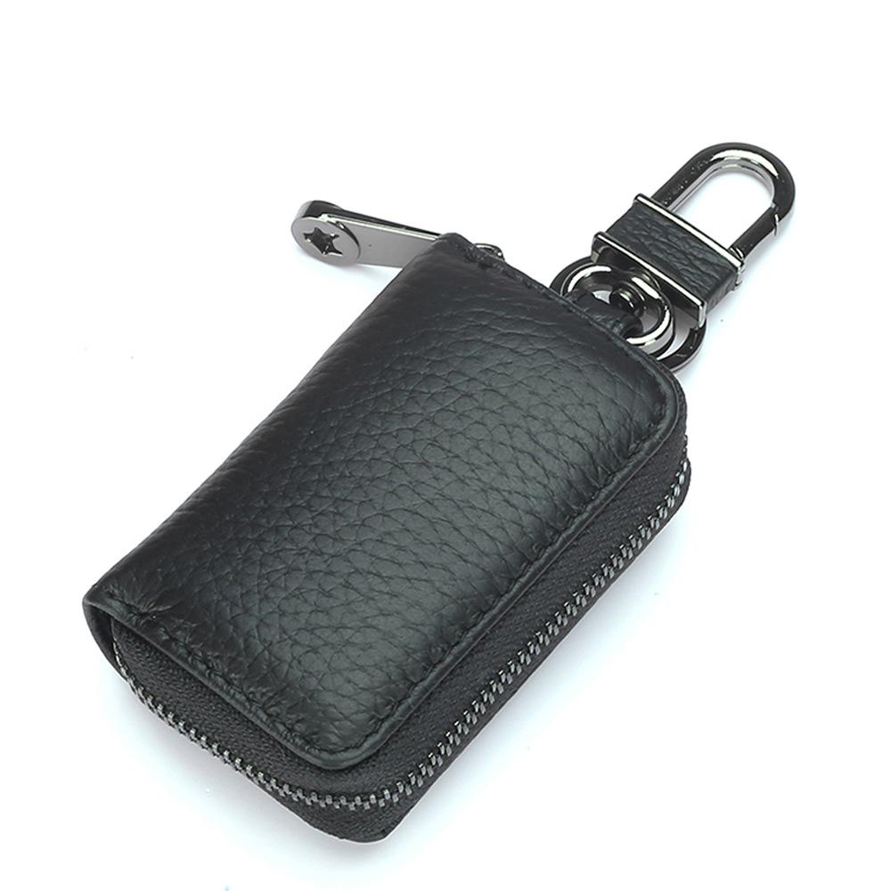 Car Key Bag Men's Mini Logocarkeyholder Zipper Key Bag Compact