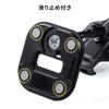Sanwa Direct iPad Tablet Arm Stand Compatible with inches Angle Adjustment Rotation Black 6-13 100-LATAB013BK