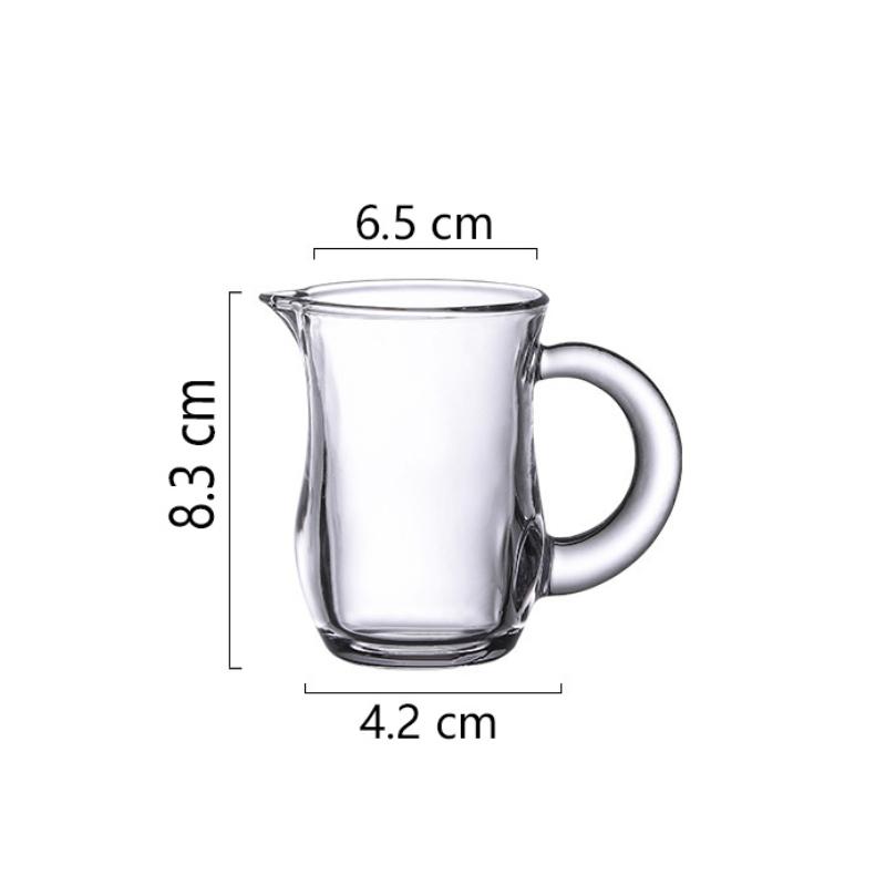 Wine Dispenser and Shot Glass Baijiu Kettle High End Whiskey Dispenser Decanter Transparent Small Wine Glass Classic Spirits Cup