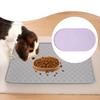 Pet Feeding Dog Food Mat Anti Slip Dish Tray Replacement Protects Floor Non Spill Supplies Pad