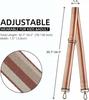 Scrodcat Replacement Strap for Purse Bags Brown Stripes 145cm