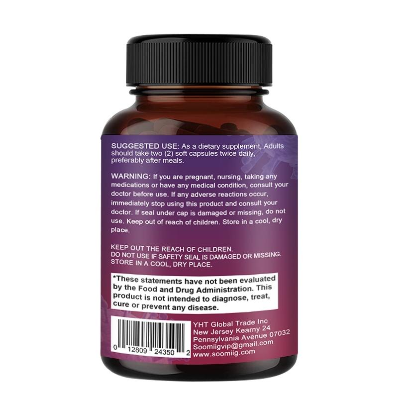 Soomiig Cordyceps Sinensis CS-4 Extract Supplement, 1500mg/serving, 8% Cordycepic Acid, 120 Caps