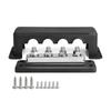 Heavy Duty 600A Bus Bar Power Distribution Block Busbar Box (3/8") Terminals Studs Module Design 48V