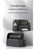 Car Seat Back Organizer & Trunk Storage Bag with Tissue Holder