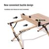 Li Shen Foldable Aluminum Camping Table