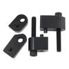 Aluminum Footpeg Spacer Floorboard Extension Kit Offering 1 To 1.5Inch Extension For Improved Leg Room On Motorcycle