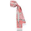 Louis Vuitton Lv Crafty Confidential Silk Hair Tie Scarf Women accessories Red M76496
