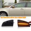 For Volvo S40 V50 C70 Flowing Rearview Mirror Light, LED Turn Signal Light, and Reverse Mirror Light