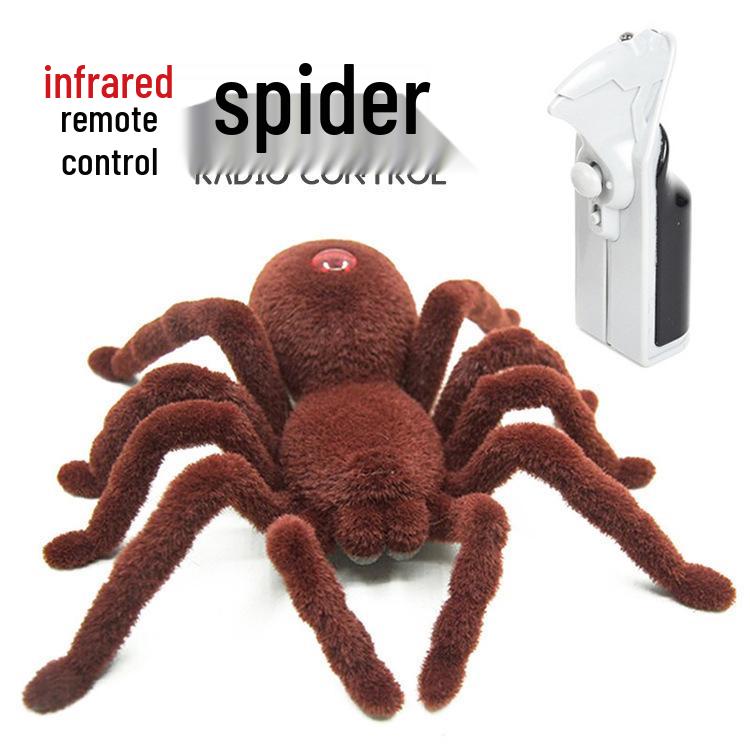 Infrared Remote Control Spider Prank Toy – Realistic Skull Tarantula Simulation