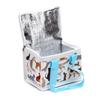 Insulated Lunch Bag Cat Design Waterproof 15x20x14 cm Lunch Tote Portable Thermal Cooler for Adults Kids