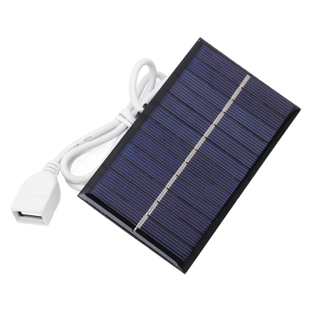 1W 6V Solar Charger Panel Portable DIY Solar Charger Board Solar Cell for Mobile Phone Home Lighting