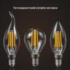 LED Retro Edison Filament Bulb E14 Screw Base Warm White