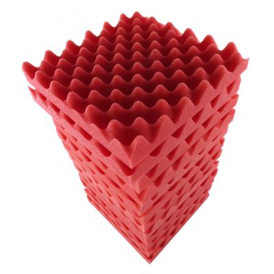 12PCS 30 * 30 * 5cm Acoustic Foam Panels Egg Foam Pad Sound Isolation Foam for Home Studio Theater