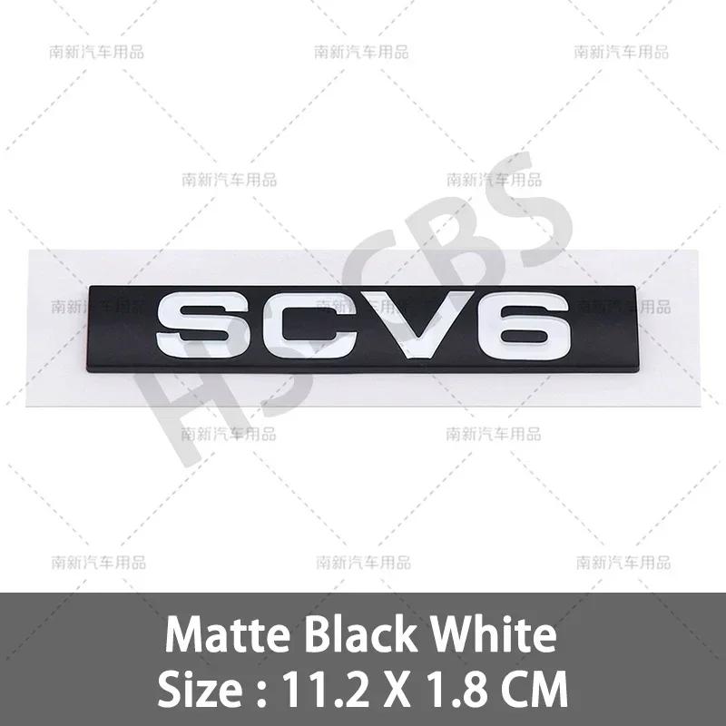3D ABS HSE Luksusowy Znak SCV6 SCV8 SDV6 SDV8 Emblemat Tylnej Klapy Bagażnika Naklejki na Błotniki Samochodowe Do Discovery Velar Range Rover