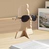 Glasses Display Shelf Burr-free Display Props Wooden Woman Man Sunglasses Bracket for Office