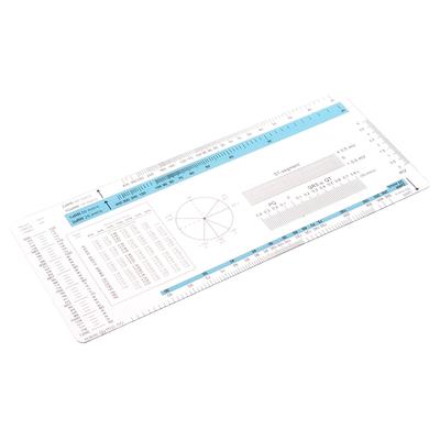Ecg Cetveli Ecg Öğrenci Cep Referans Kılavuzu Elektrokardiyogram Cetveli Kardiyogram Şeffaf Yumuşak Kalp Hızı Cetveli