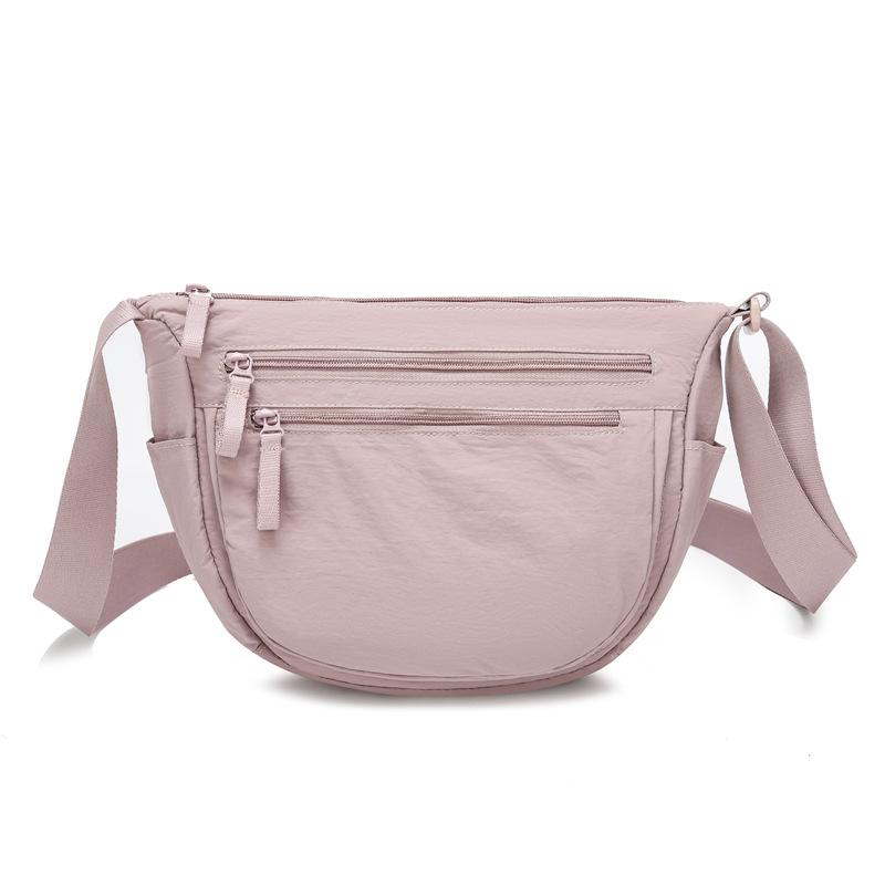 

Сумка через плечо, спортивная сумка на плечо, однотонная маленькая сумка розовый