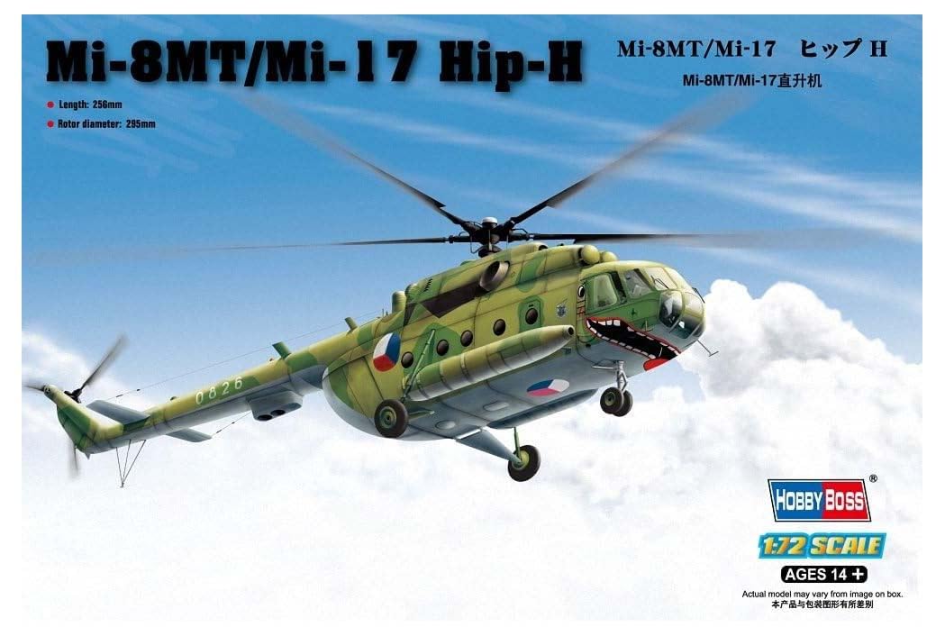 

Пластиковая модель Hobby Boss Aircraft Series 87208 1/72 Ми-8МТ/Ми-17 Hip-H