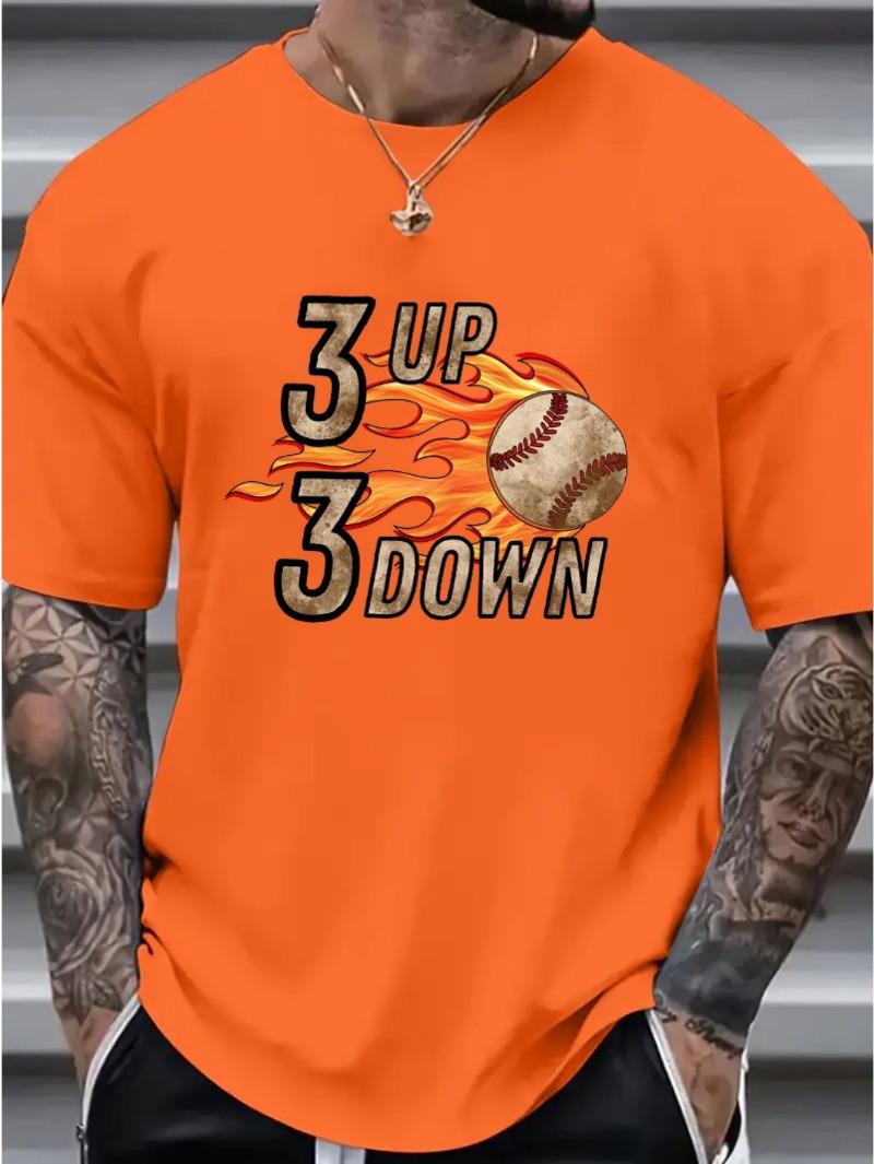 

Large size men s casual T-shirt S