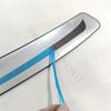 For Volvo V60 V60CC   ~2025 Stainless Steel Door Rear Bumper Protector Sill Trunk Tread Plate Trim Car Accessories