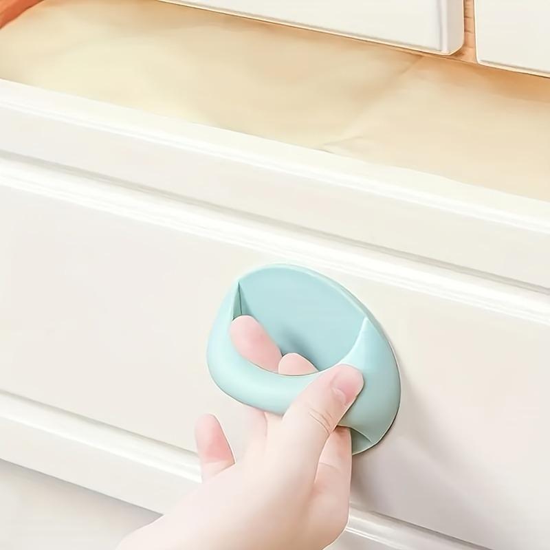 Multi-role Cabinet Drawer Handle Toilet Lid Lifter Kitchen Door Drawer Non Punching Handles