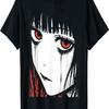 Horor Anime Manga _ Japonsko Strašidelné Kawaii Goth Tričko(15)