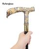 Golden Black Eagle Red Eye Pattern Walking Stick Party Fashion Elegant Walking Stick Decorative Cospaly Cane Knob Crosier 90cm