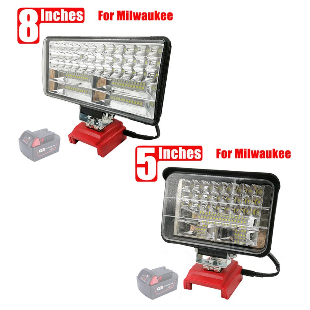 

Рабочий свет 18 В постоянного тока 12 В для литиевой батареи Милуоки