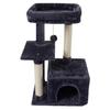 Integrated Cat Tree: Climbing Frame, Scratching Post, Bed, and Jumping Platform – Large Pet Toy