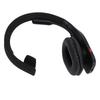 Trucker Bluetooth Headset with AI Noise Canceling Mic Mute Key Single Ear Wireless Headphones for Truck Driver Video