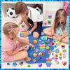 206Pcs Fidgeting Toys Gifts Box Pop Keychain It Surprise Bubble Fidgeting Counter Stress Plaything For Kids For Children Adults