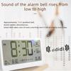 Intelligent Electronic Digital Alarm Clock Brightness Adjustable Date Display Table Clock  Study
