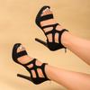 Fashion Women's High Heels Sandals Sexy Summer Party Shoes Designer 2025 Woman Slippers New Fashion Slides Brand Pumps Mujer Sandalias
