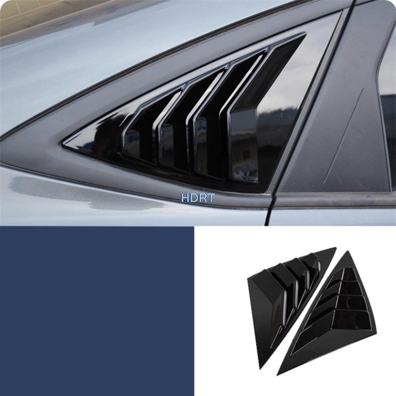 For Changan Lamore/Eado 3th  + Accessories Exterior Sticker Car Style Rear Triangle Side Window Blind Louver Cover Body Kit Lamore
