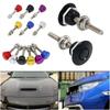 Lock Clip Hood Pins Aluminum Zinc Zinc Alloy Push Button Lock Quick Release Fasteners  Body Kit