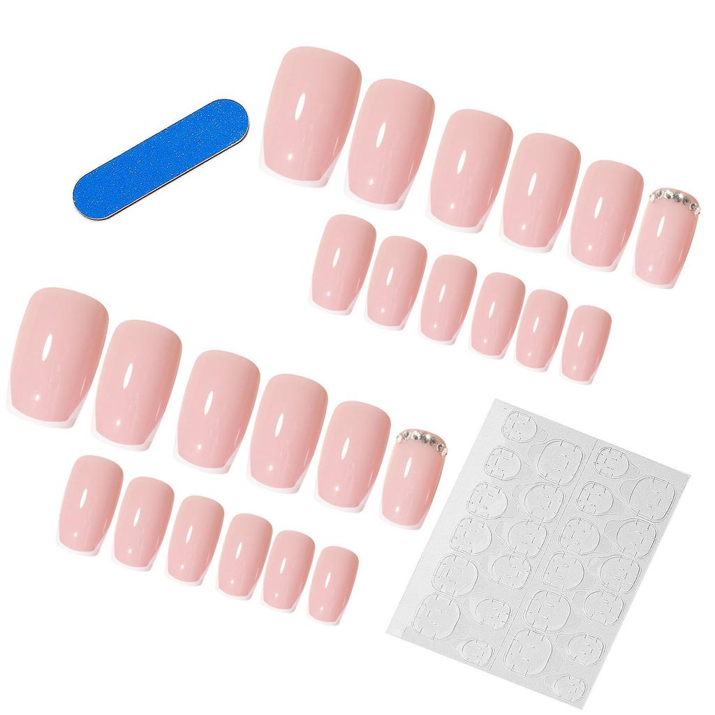 Ins Mode Ny Stil Avtagbara Lösögonfransar, Korta Lösögonfransplåster, 24-delars Låda, Kort Fransk Stil