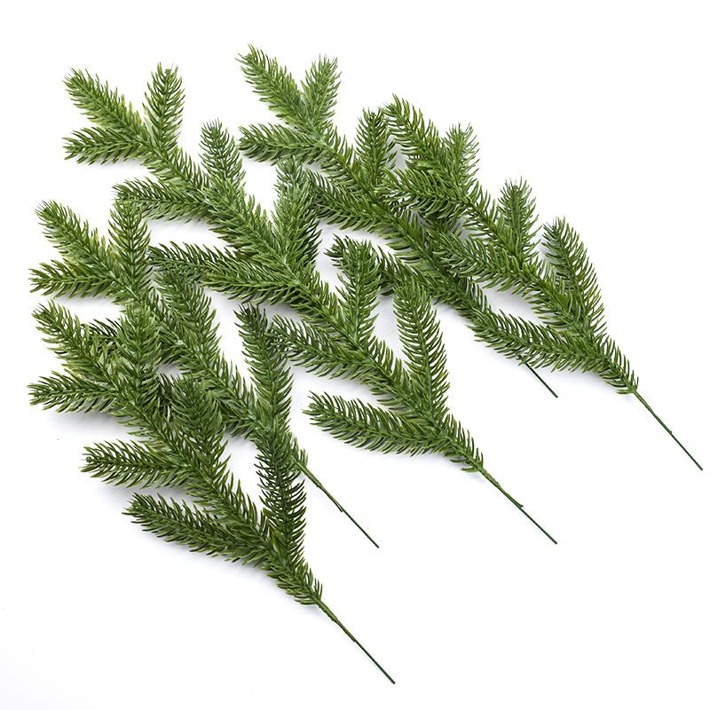 10/20pc Artificial Plants Hotsale Pine Needle Christmas Tree Home Outdoor Garden Decor AccessoriesWedding DIYGift Candy Bouquet