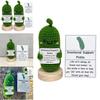 Handmade Crocheted Funny Cucumber And Potato Woolen Expression Gift Set