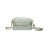 Minimalist Fashion Zipper Closure Polyester Shoulder Crossbody Bag Unisex Bags Light-Green CW9304-370